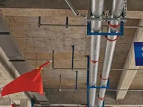 阳信管廊支架的安装方法